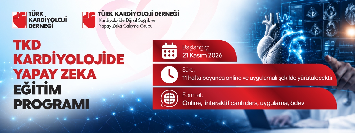 TKD Kardiyolojide Yapay Zeka Eğitim Programı